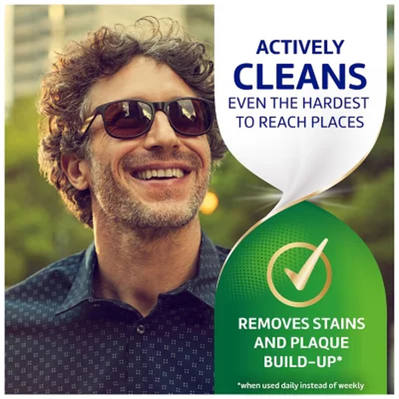 Polident Rapid Clean Dental Cleanser Tablets, 102 Ct., 2 Pk.