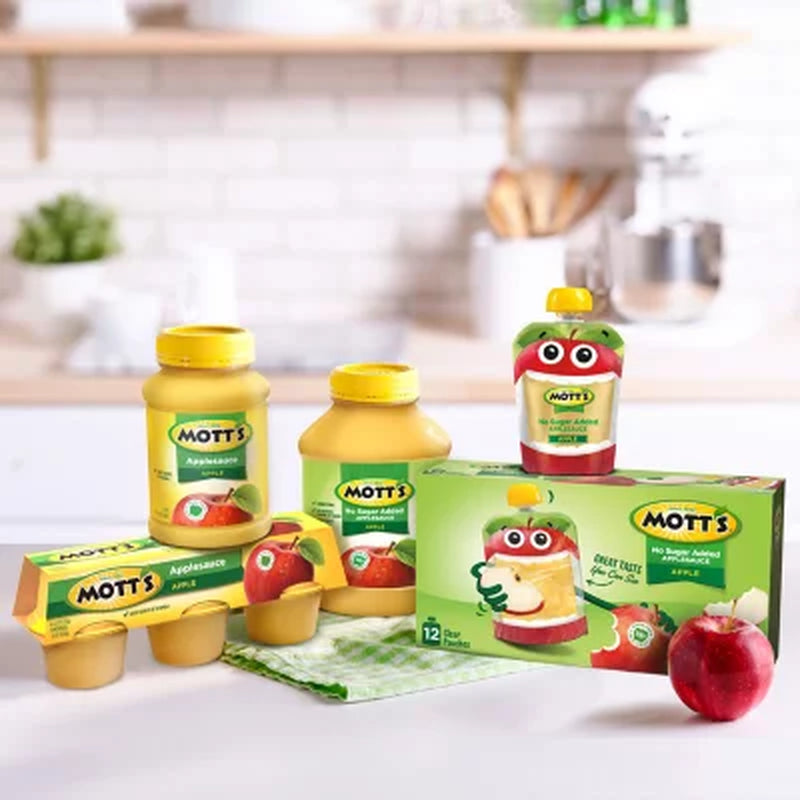 Mott'S Natural Applesauce, 36 Ct.