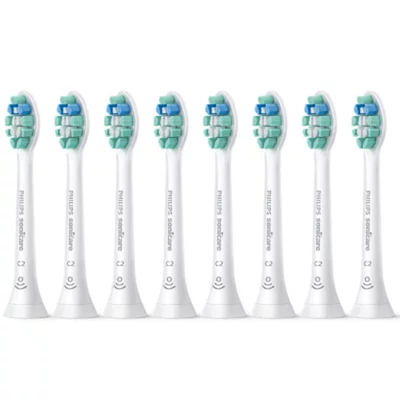 Philips Sonicare Optimal Plaque Control Replacement Brush Heads, 8 Ct.