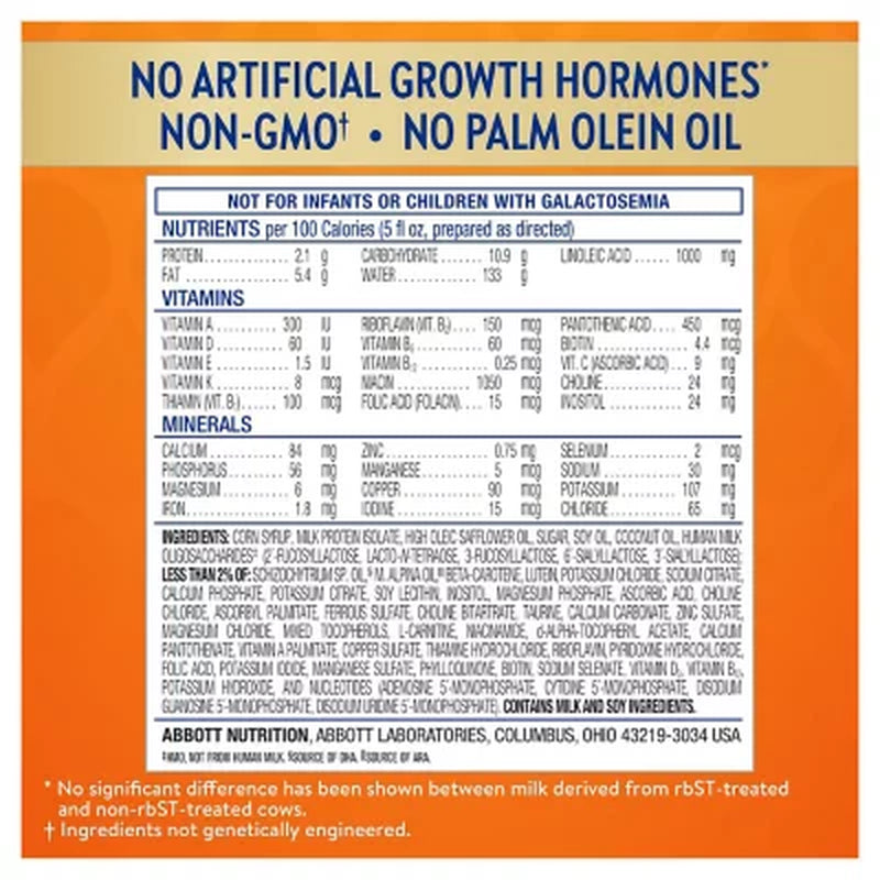 Similac 360 Total Care Infant Sensitive Powder Formula, 40 Oz.