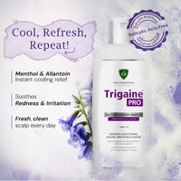Trigaine PRO Daily Anti-Dandruff Shampoo 225 ml | Dermatologically Tested | Reduces Itching, Flaking & Scalp Irritation with Climbazole, Piroctone Olamine & ZPTO | Salicylic Acid Free Formula