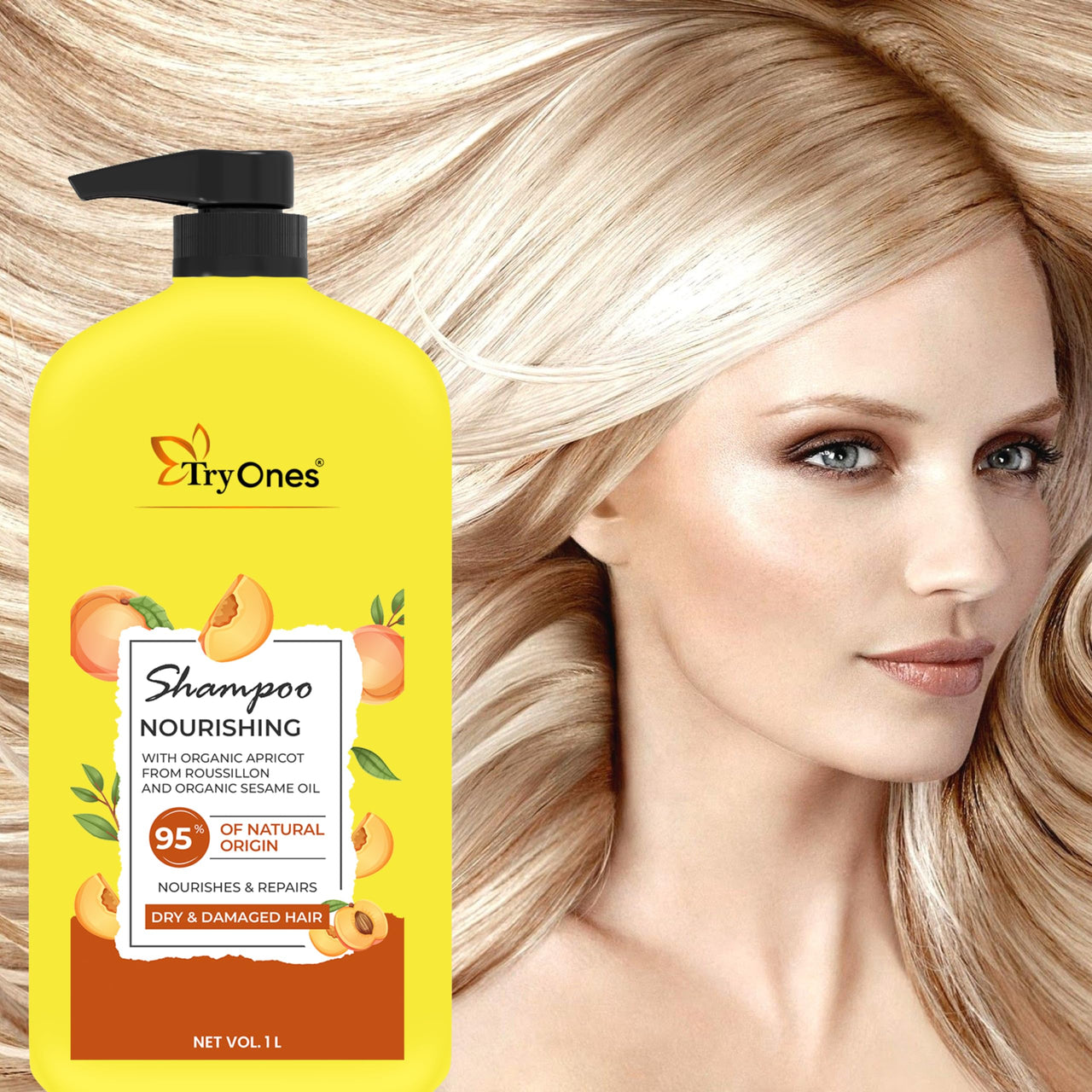 TryOnes nourishing shampoo Extraordinary Oil Nourishing Shampoo For Dry & Dull Nourishing Moisturizing 1000 ml
