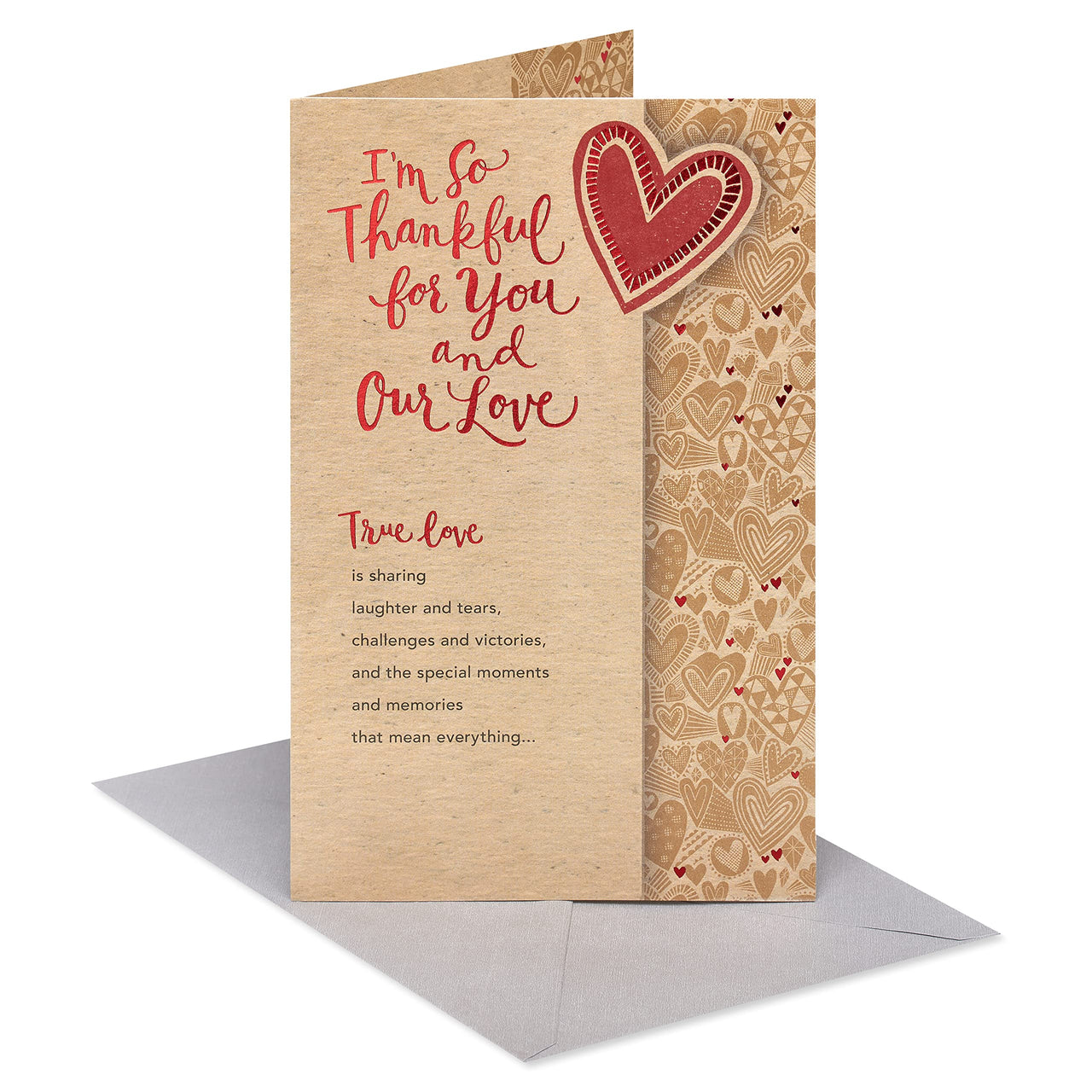 American Greetings Romantic Card (True Love) True Love