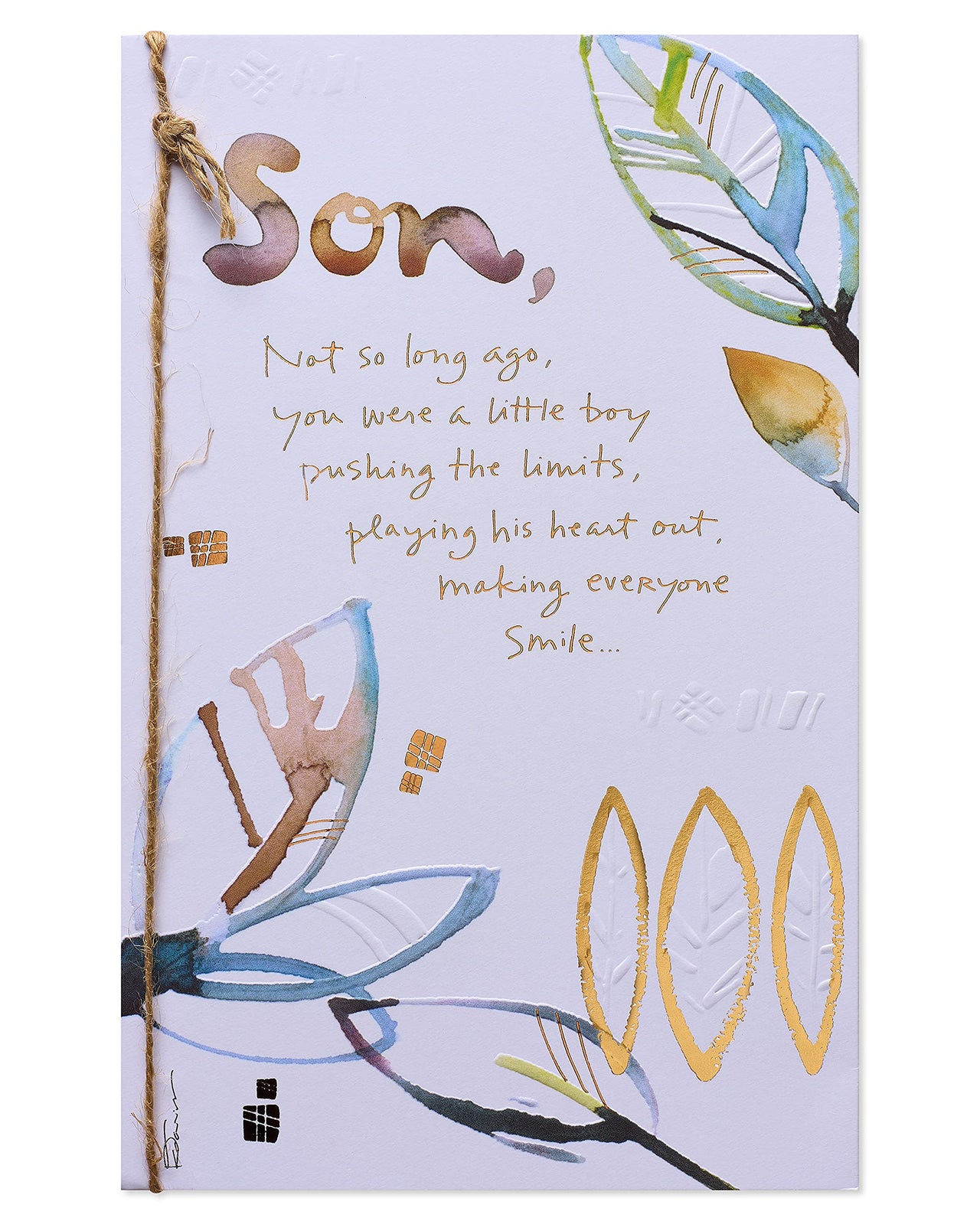 American Greetings Birthday Card for Son (Not Much Has Changed)