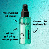 e.l.f. Power Grip Dewy Setting Spray,Ultra Fine Mist Made With Hyaluronic Acid,Grips Makeup For A Hydrated,Dewy Finish,Vegan & Cruelty-Free,1