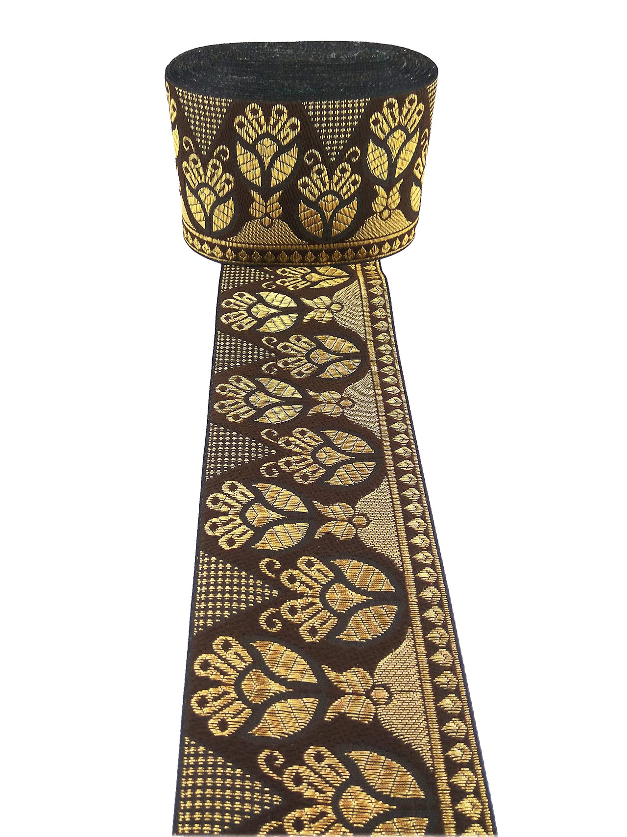 CARTZEYE Women's  Saree Falls Lace Border Reel Jacquard Woven Heavy Design Work for Saree, Kurti, Dresses, Bandhani, Lehenga, Decorative Ribbon