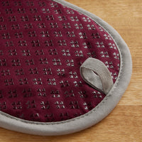 KitchenAid Asteroid Pot Holder 2-Pack Set, Boysenberry Purple, 6.5