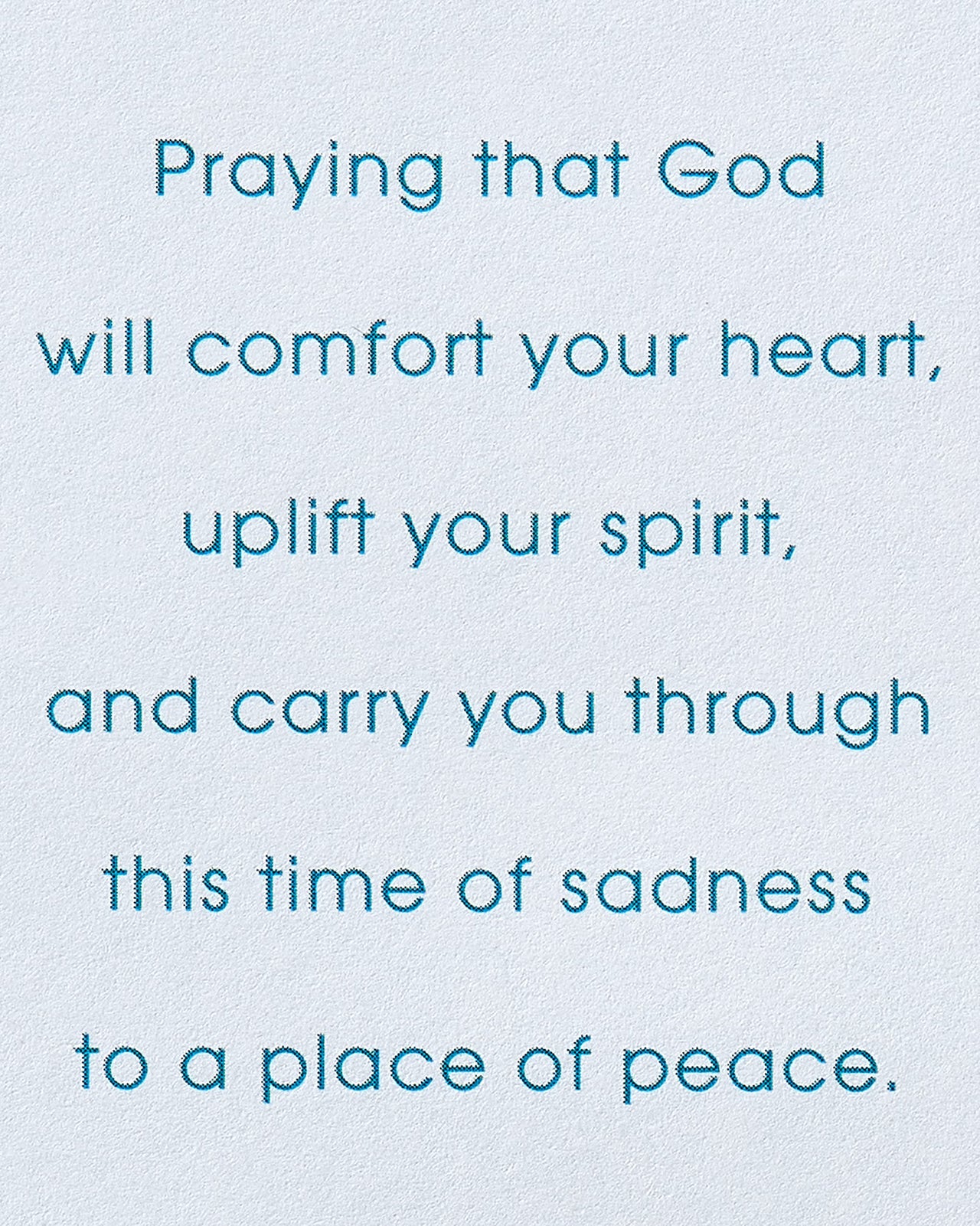 American Greetings Religious Sympathy Card (Faith, Hope, and Love) Faith, Hope, and Love