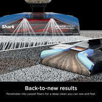 Shark EX201 CarpetXpert Upright Carpet, Area Rug & Upholstery Cleaner with StainStriker, Built-in Spot & Stain Cleaner, Perfect for Pets, Deep Cleaning & Tough Stain Removal, Carpet Shampooer, Cyan Shark CarpetXpert with StainStriker