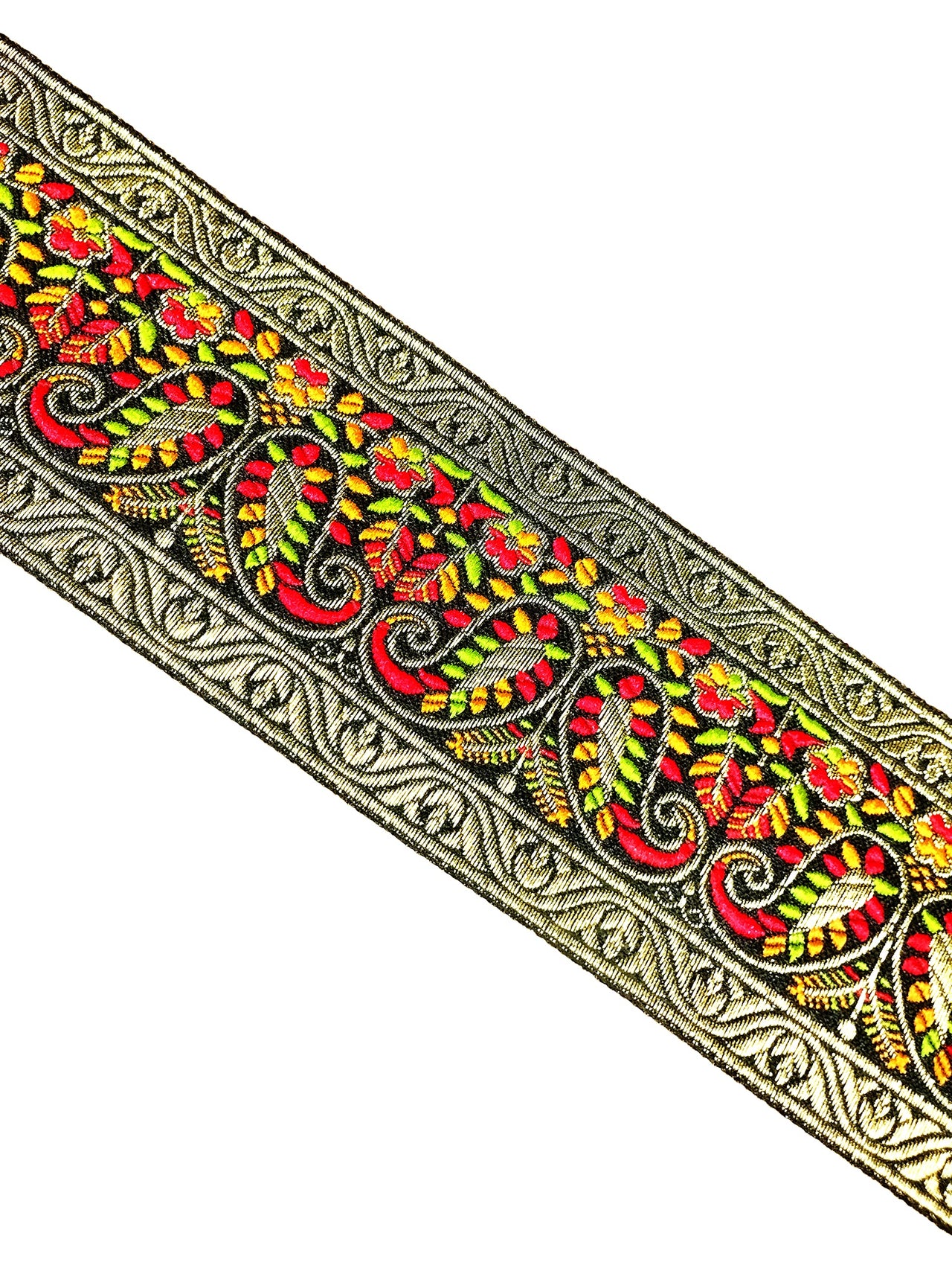 CARTZEYE Women's  Saree Falls Lace Border Reel Jacquard Woven Heavy Design Work for Saree, Kurti, Dresses, Bandhani, Lehenga, Decorative Ribbon