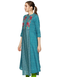 Amazon Brand - Tavasya Women Cotton Kurti