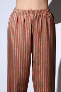 GRECIILOOKS Women's  Cotton Blend Printed Straight Kurta with Pant| A-line Kurta with Pant| Straight Printed Kurta with Pant