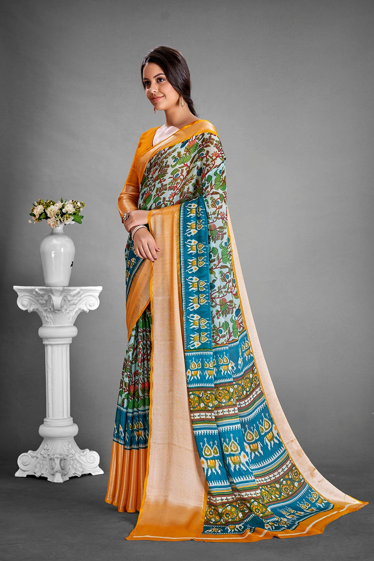 Amazon Brand - Myx Women Women Saree