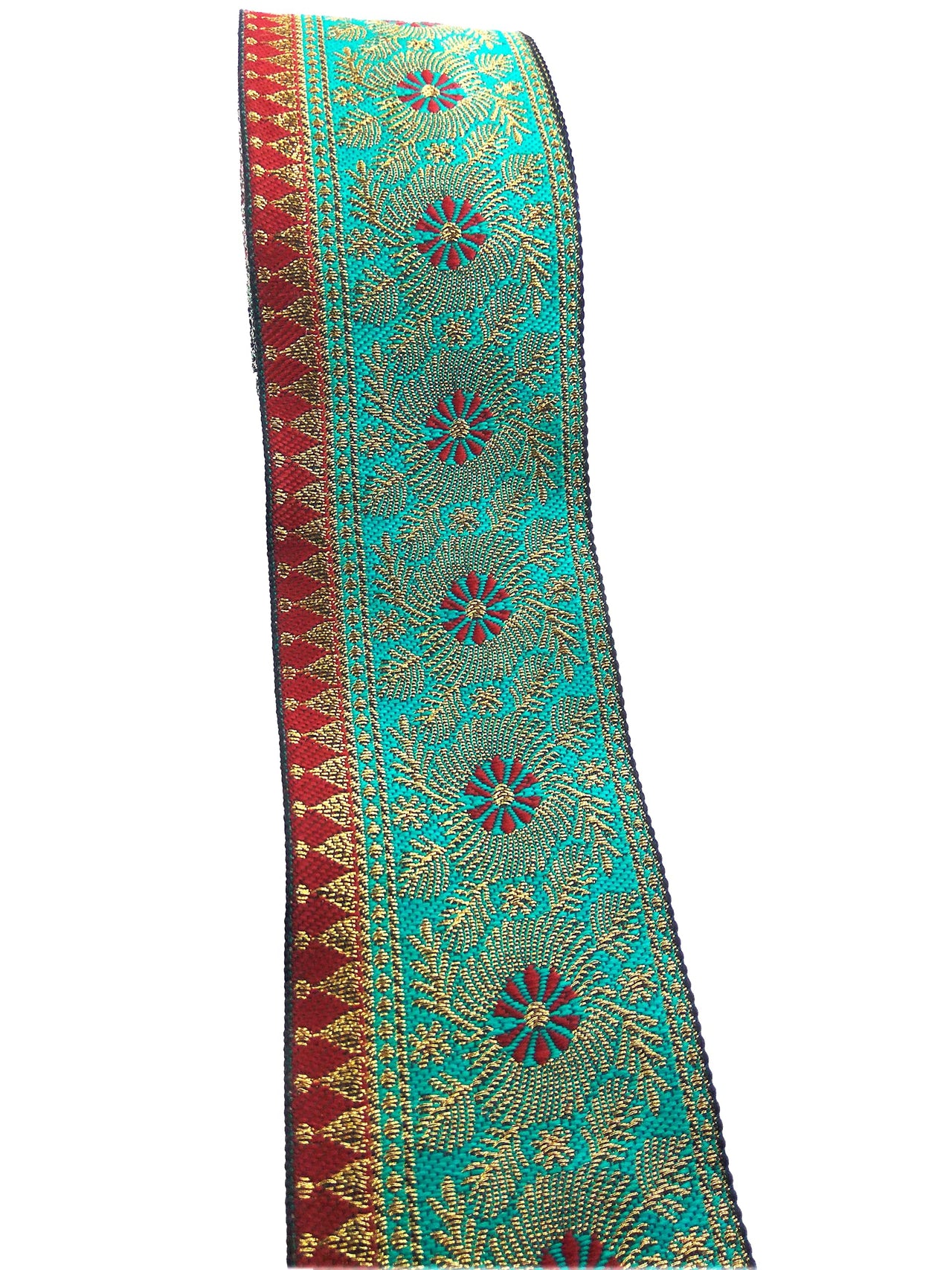 CARTZEYE Women's  Saree Falls Lace Border Reel Jacquard Woven Heavy Design Work for Saree, Kurti, Dresses, Bandhani, Lehenga, Decorative Ribbon