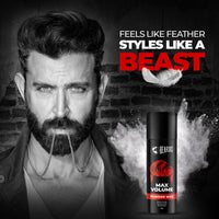 Beardo Max Volume Powder Wax 10 gm | Matte Finish | Strong Hold | Restylable | Hair Styling Wax | Hair Wax Powder For Men