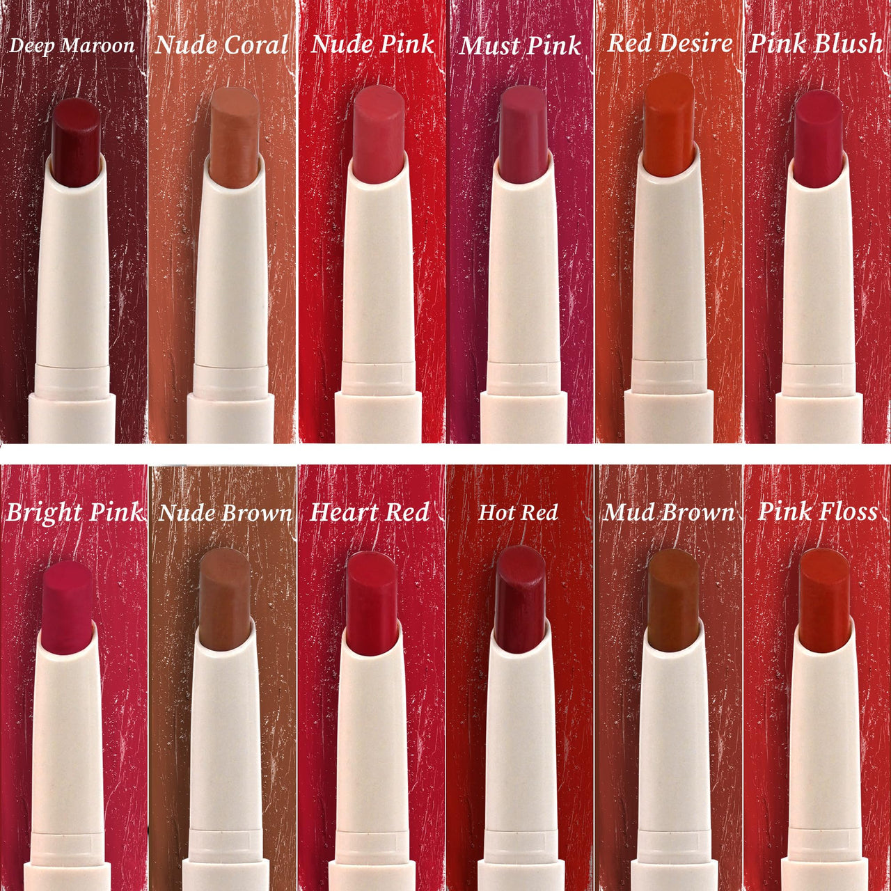 Pijn Luxe Comfy Matt Lipstick Nude Coral | 12HR Long-Lasting, Smudge-Proof & Waterproof | Lightweight, Smooth Matte Finish With Vitamin E & Lip Repair | Lipstick for Women