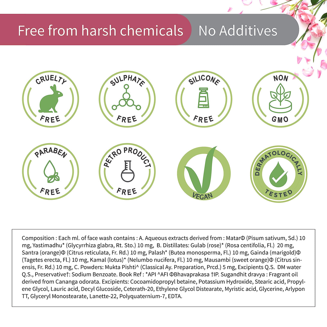 Ayouthveda Pearly White Face Wash 100 ML | Best Skin Whitening face Wash for Women and Men | Enriched With Antioxidants & Vitamin C| Suitable For Normal & Oily Skin (Pack Of 2; 100ml each)