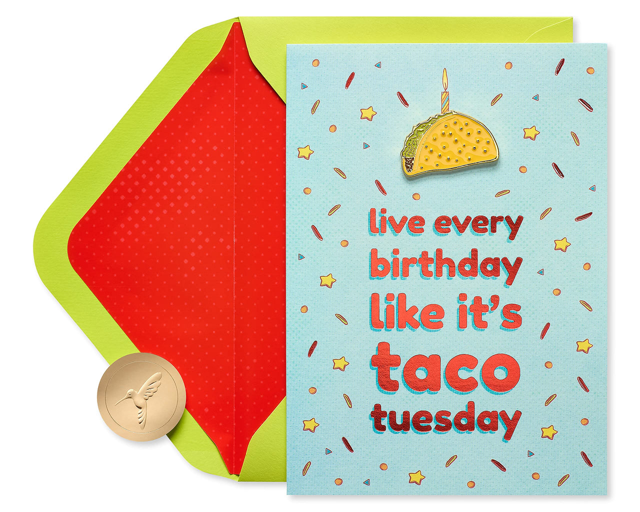Papyrus Birthday Card (Taco Tuesday)