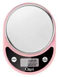 Ozeri Pronto Digital Multifunction Kitchen and Food Scale,Crystal Rose Crystal Rose