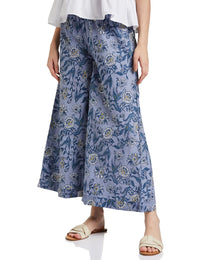 Amazon Brand - Myx Women's  Relaxed Bottom (215_Light Blue_L)