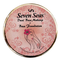 Seven Seas Mousse Foundation Natural Buff for All Skin Types - Lightweight, Full Coverage Concealer Foundation Matte Finish with SPF - Long Lasting Face Makeup