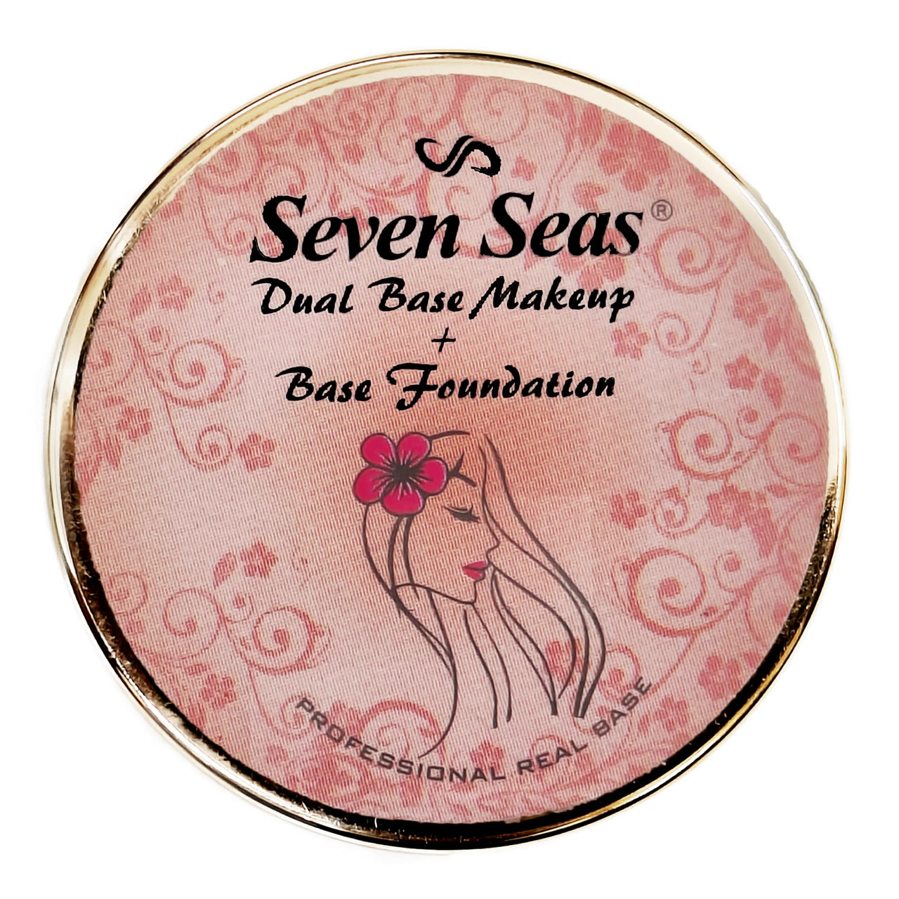 Seven Seas Mousse Foundation & Concealer | Lightweight, Full Coverage Matte Finish with SPF | Long Lasting Foundation for Face Makeup (Ivory)