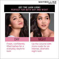 Maybelline New York Hypercurl Mascara, Curls Lashes, Highly Pigmented Colour, Long-lasting, Washable, Black 9.2ml (Pack of 2)