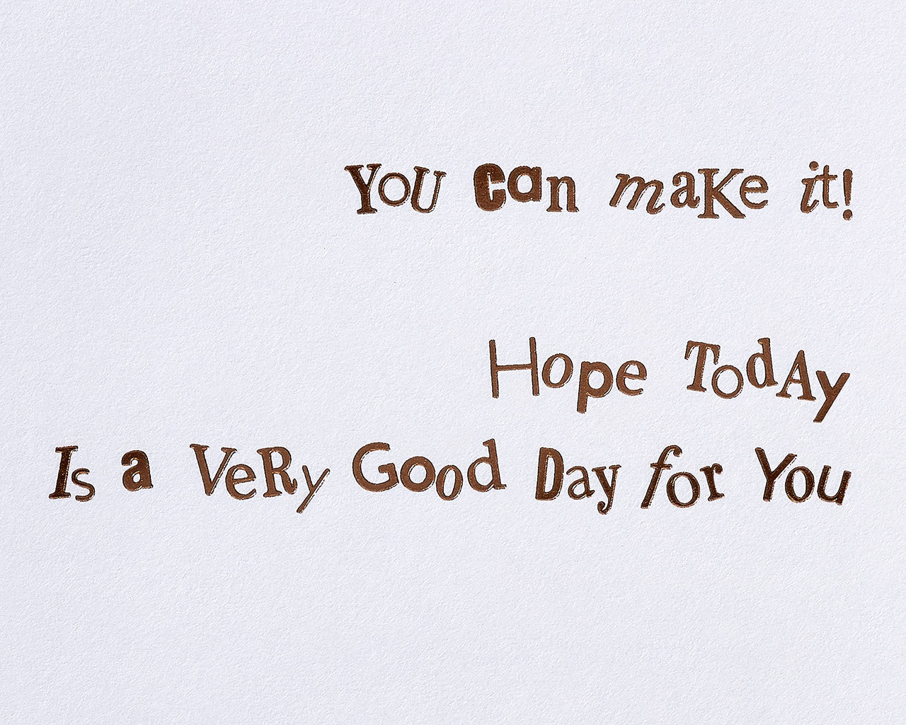 American Greetings Support Card (One Day At A Time) One Day At A Time