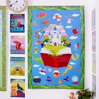 Eureka Once Upon A Dream Vines Extra Wide Decorative Classroom and Bulletin Board Trim for Teachers, 3.25