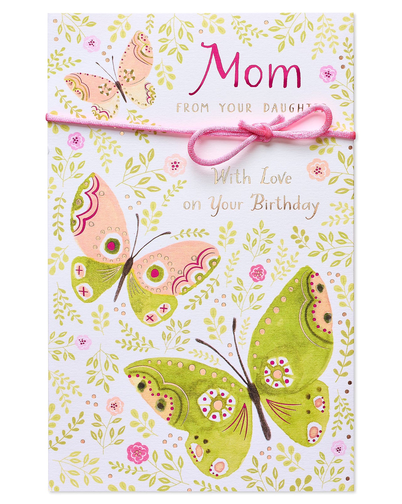 American Greetings Birthday Card for Mom from Daughter (With Love) With Love