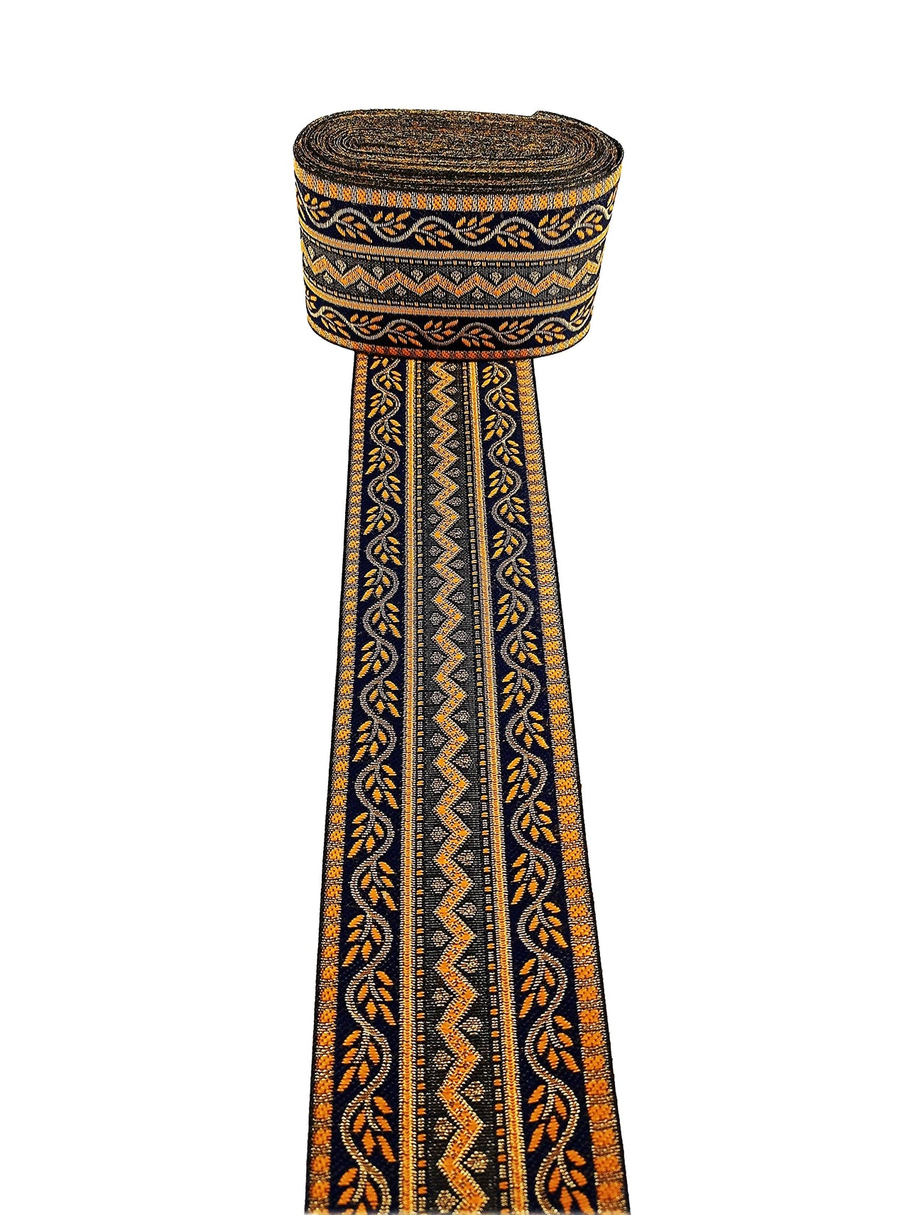 CARTZEYE Women's  Saree Falls Lace Border Reel Jacquard Woven Heavy Design Work for Saree, Kurti, Dresses, Bandhani, Lehenga, Decorative Ribbon