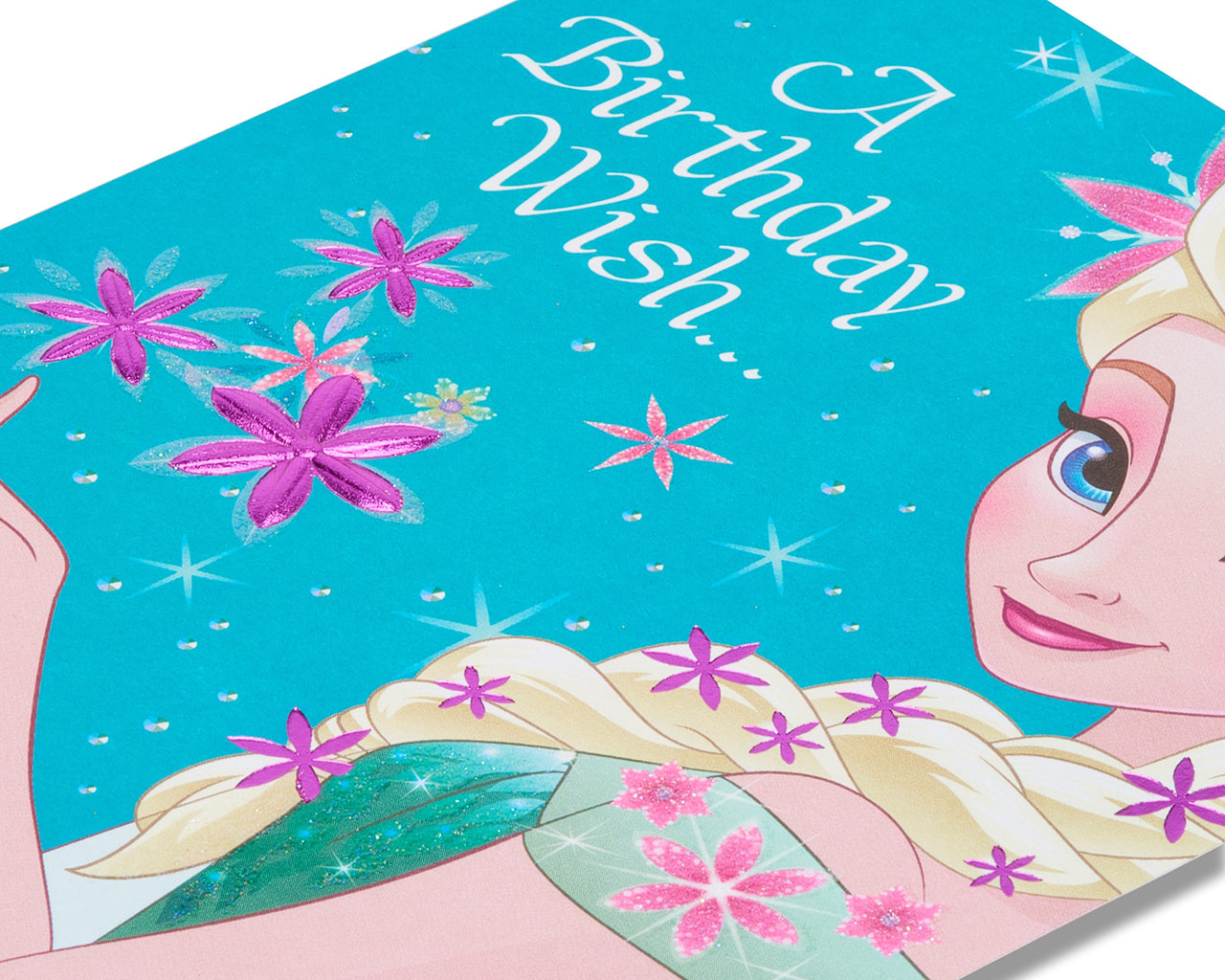 American Greetings Birthday Card for Kids (Frozen, Queen Elsa) Frozen, Queen Elsa