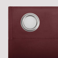 Sun Zero Easton Energy Saving Blackout Grommet Curtain Panel, 40