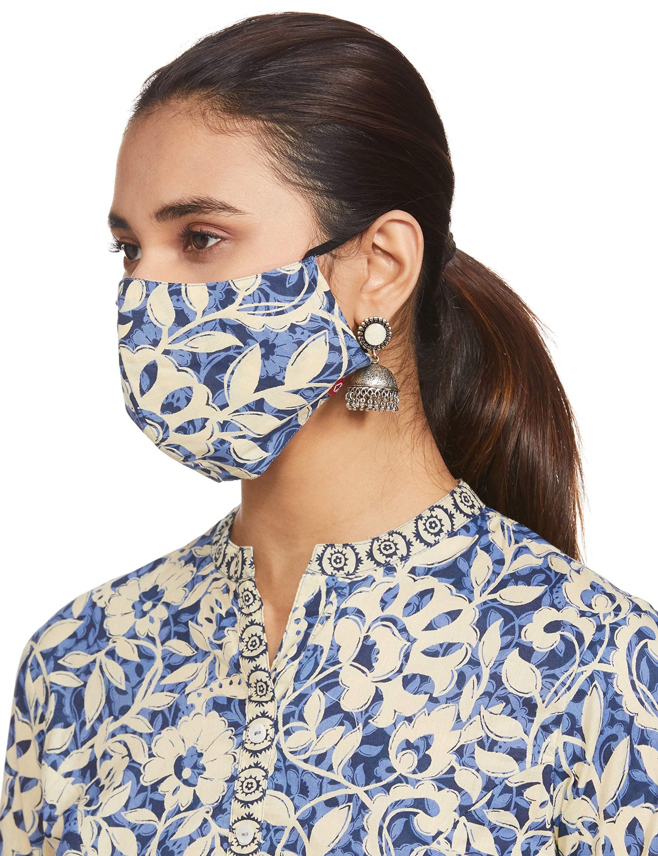 BIBA Women's  Cotton Regular Kurta