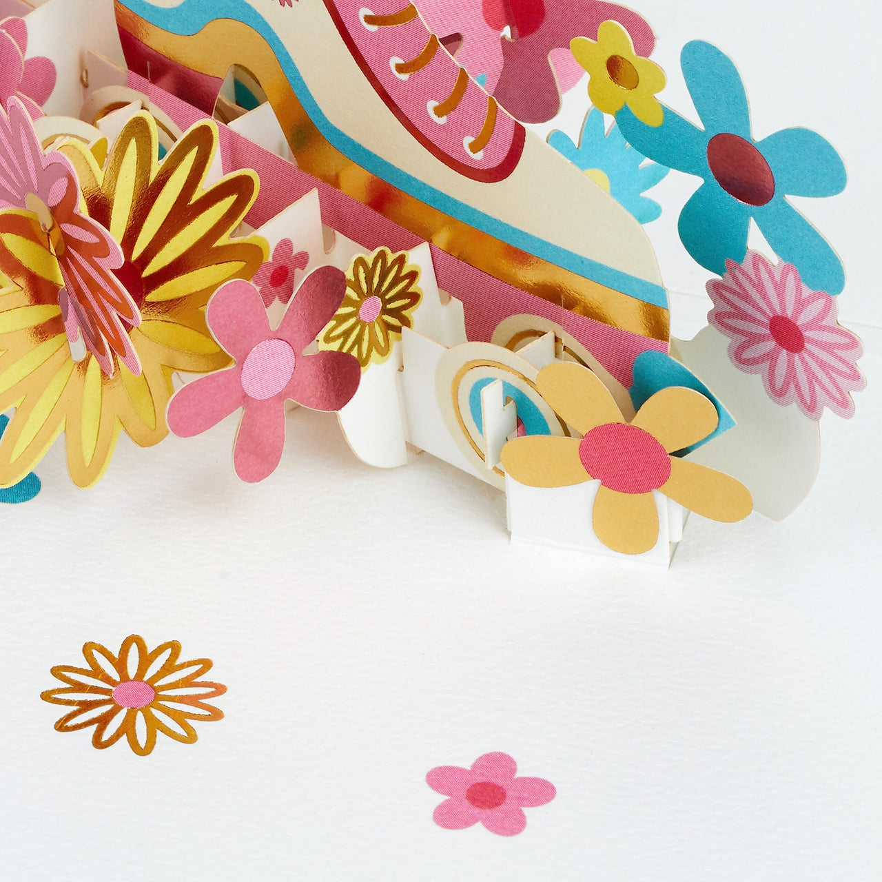 Hallmark Signature Paper Wonder Pop Up Birthday Card or Friendship Card (Roller Skates) Roller Skates