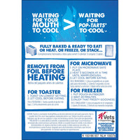 Pop-Tarts Toaster Pastries, Breakfast Foods, Kids Snacks, Frosted S'mores, 13.5oz Box (8 Pop-Tarts)