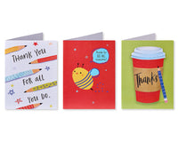 American Greetings Teacher Thank You Cards with Envelopes, Teacher Appreciation (48-Count)
