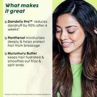 PLIX - THE PLANT FIX | Neem Anti-Dandruff Advanced Conditioner | With Dandelix Pro & Murumuru Butter | Paraben & Sulphate Free | Unisex (175ml)