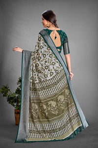 Amazon Brand - Tavasya Women Women Saree