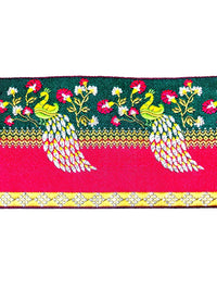 CARTZEYE Women's  Saree Falls Lace Border Reel Jacquard Woven Heavy Design Work for Saree, Kurti, Dresses, Bandhani, Lehenga, Decorative Ribbon