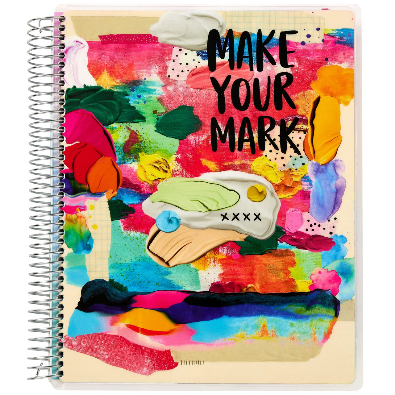 Avery + Amy Tangerine Designer Collection Academic Planner, July 2023-June 2024, School Planner with Stickers, 8.25" x 9.75", Make Your Mark Design (29879)