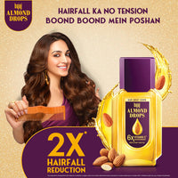 Bajaj Almond Drops Hair Oil, enriched with 6X Vitamin E, 285 Ml