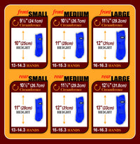 Tough 1 Extreme Vented Sport Boots Set Large Neon Green