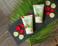 moha: Aloe Vera Gel Enriched With Rose & Cucumber Pure & Natural Face Gel Helps in Healing of Skin,helps to hydrate and nourish all kinds of skin - 100 gm (Pack of 1)