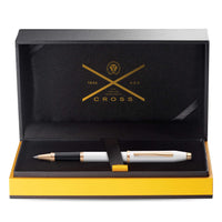 Cross Century II Refillable Gel Ink Rollerball Pen, Fine Rollerball, Includes Luxury Gift Box - Pearlescent White Lacquer Pearlescent White Lacquer / Rose Gold