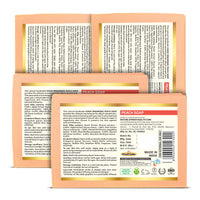 Khadi Organique Natural Herbal Peach Soap Pack of 4