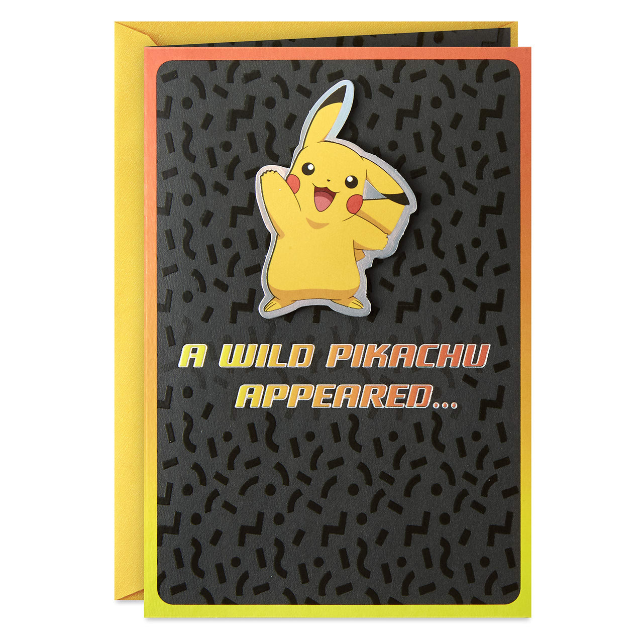 Hallmark Pokémon Birthday Card (Wild Pikachu) Wild Pikachu