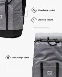 Herschel Supply Co. Retreat Backpack, Port, One Size