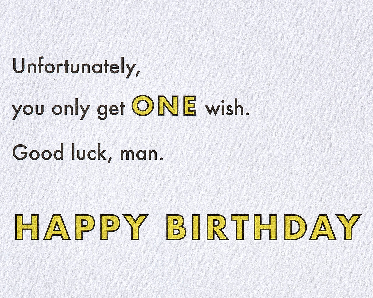 American Greetings Birthday Card for Him (Looks! Brains! Personality!)