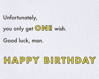 American Greetings Birthday Card for Him (Looks! Brains! Personality!)